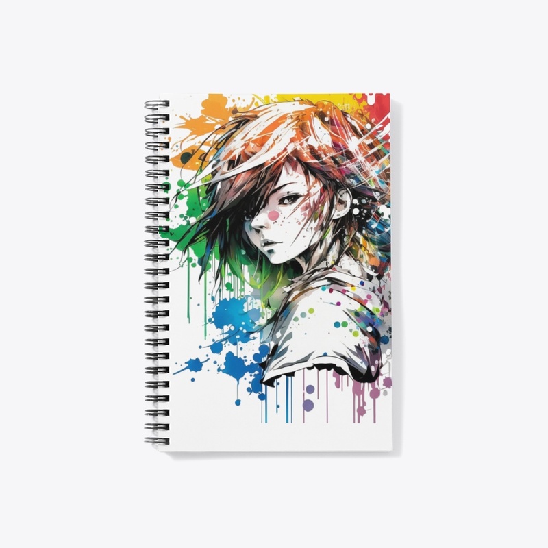 Anime Graffiti Girl 