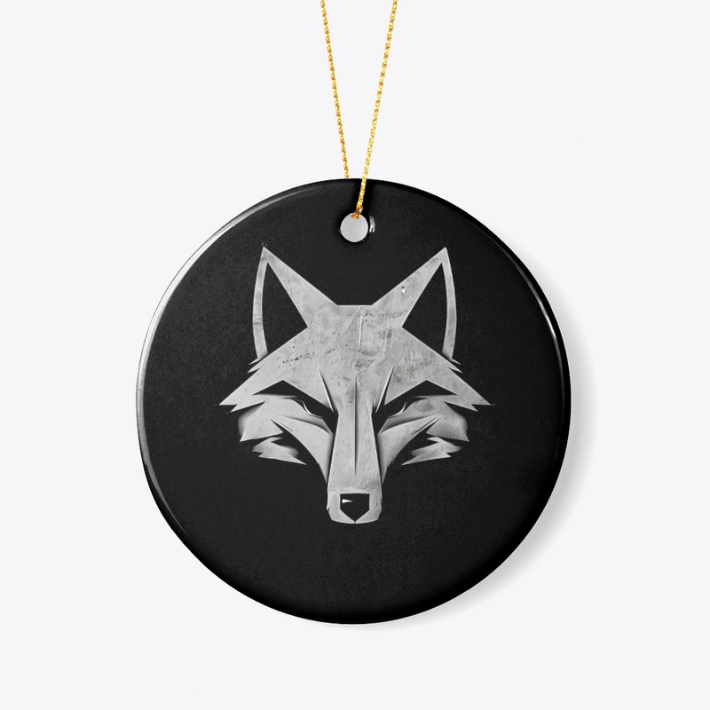 Minimalist Geometric Fox Art