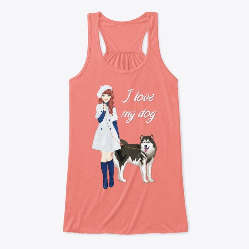 Girl And Dog