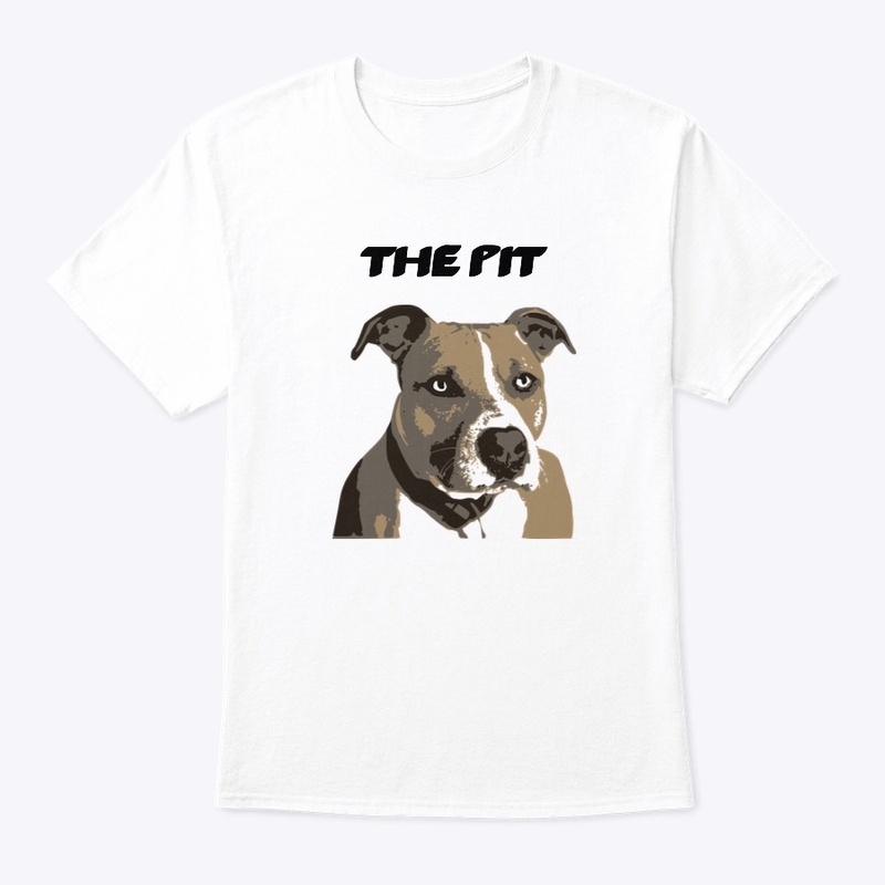 The Pit T shirt white