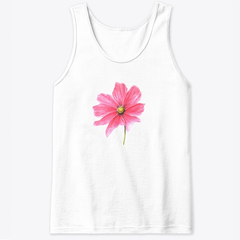 Pink Flower -Drawing