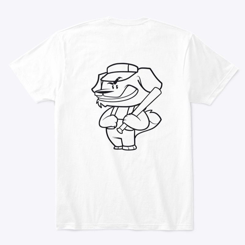 OG White Comfort Tee (Backyard)