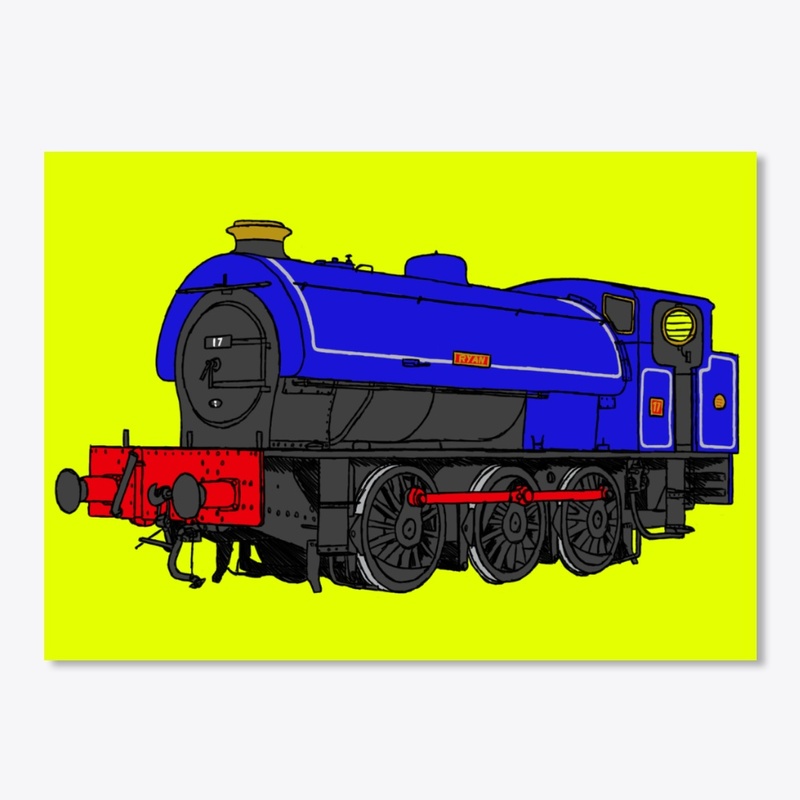 Austerity Saddle Tank Blue Lined