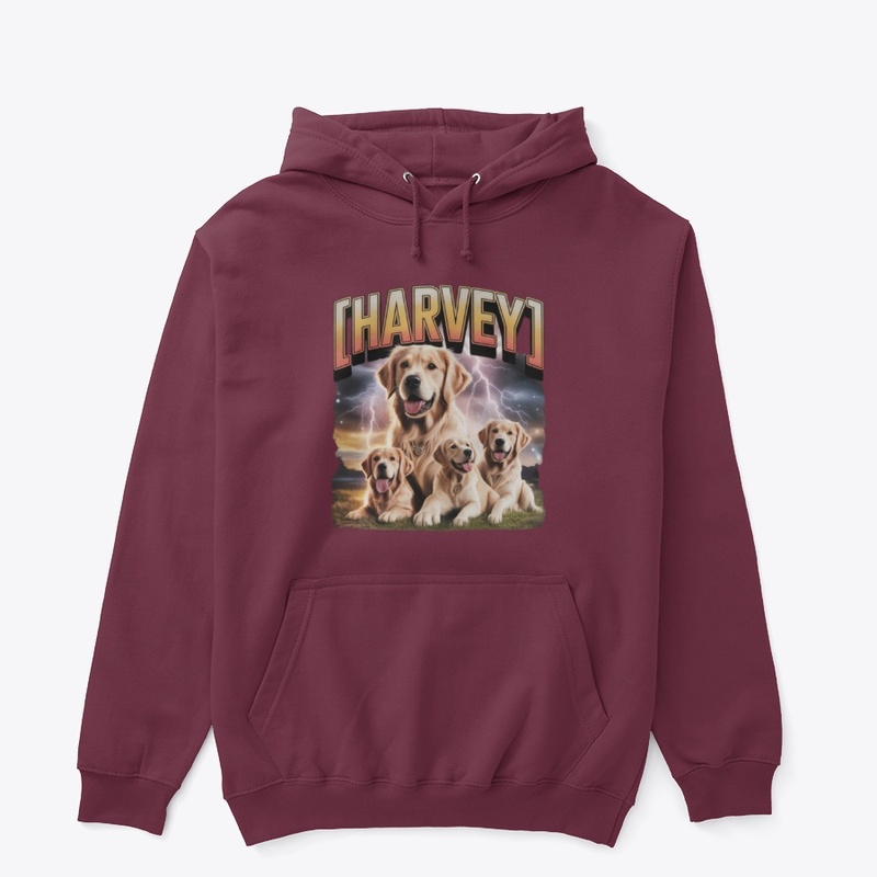 Harvey Golden Retriever Storm Pack Tee