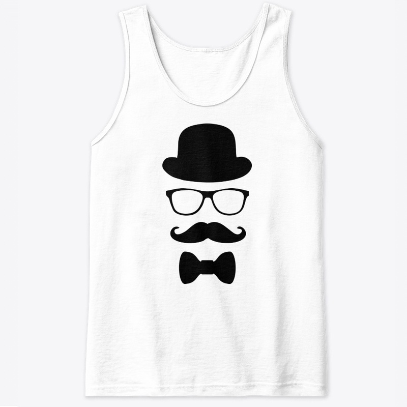 T-shirt The man's face is blank