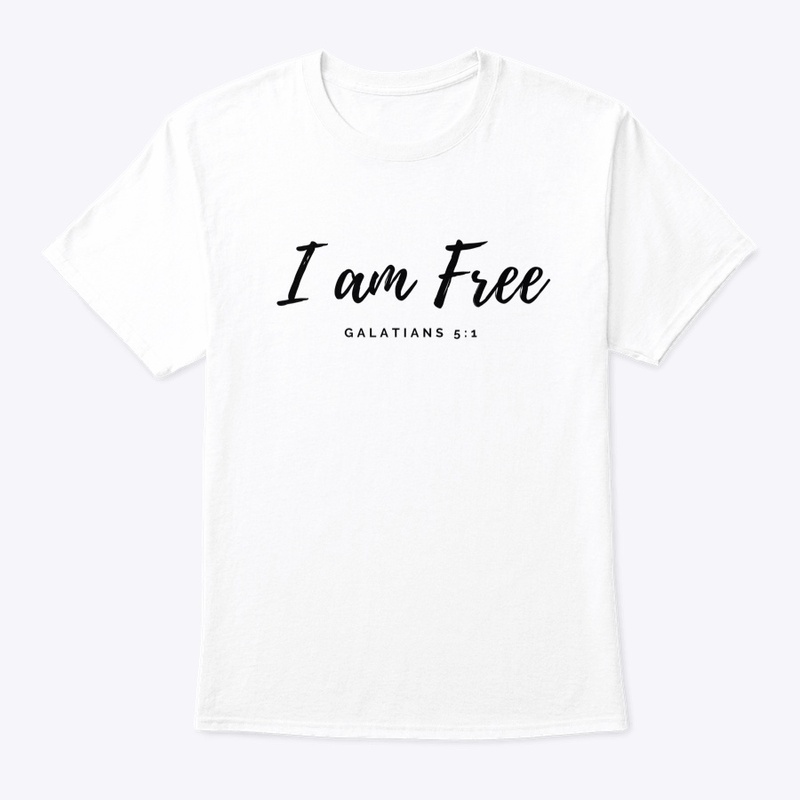 I am free Christian design