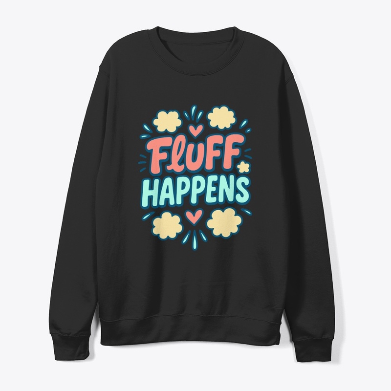 Fluff Happens – Maine Coon Cat Quote Tee