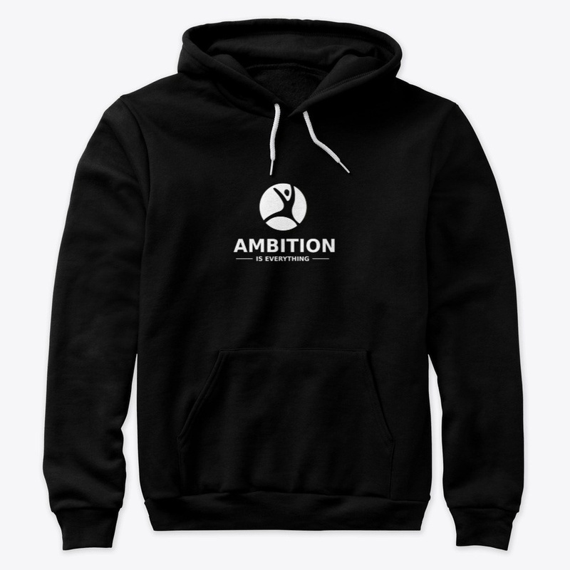 Ambition is Everything White Logo