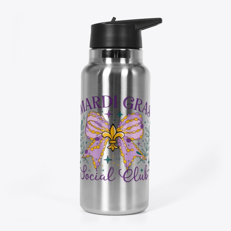 Fleur De Lis Coquette Mardi Gras