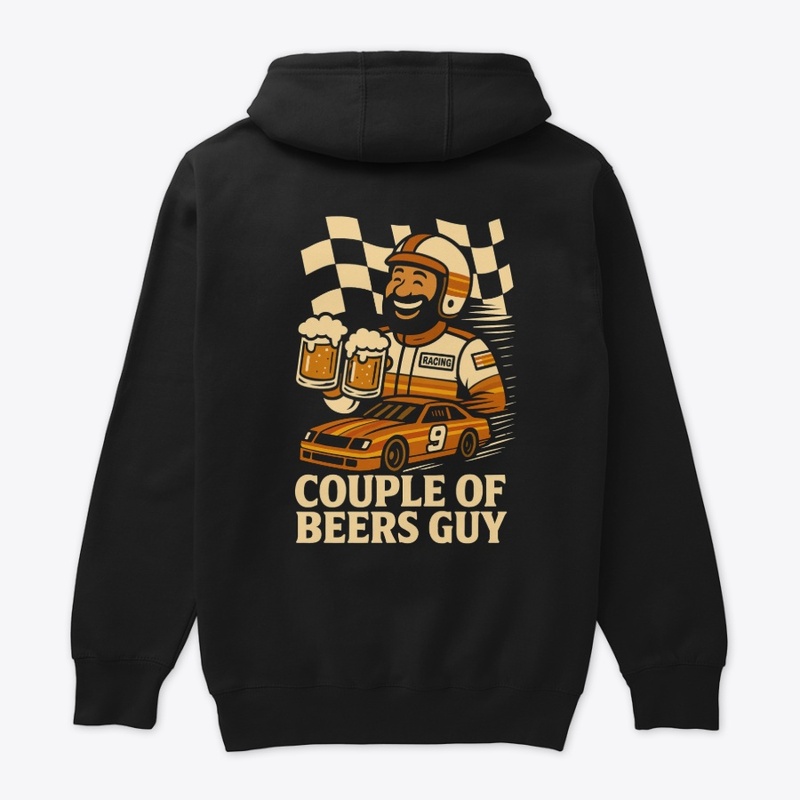 Couple of Beers Racing Guy