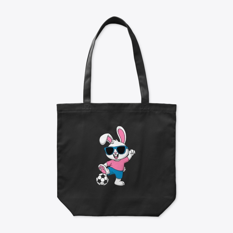 Happy Bunny Play Football