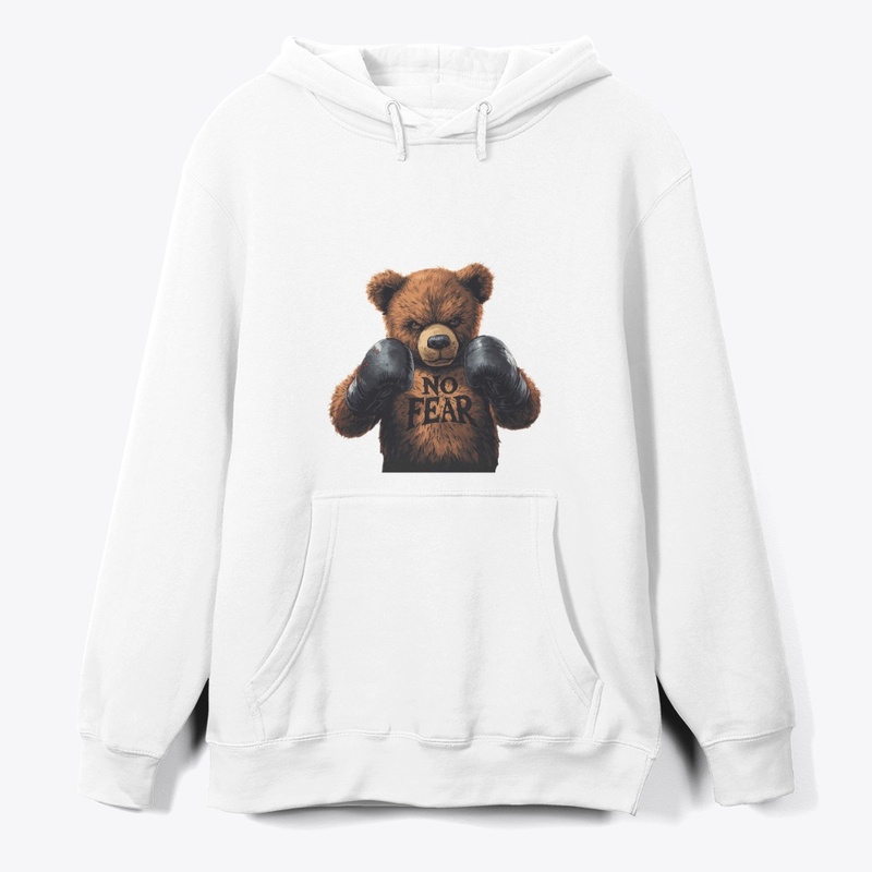 No Fear Fighter Bear – Battle-Ready Cute