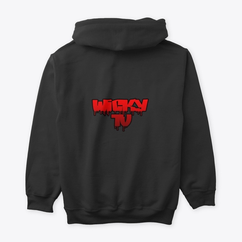  WickyTv Hoodie - Red