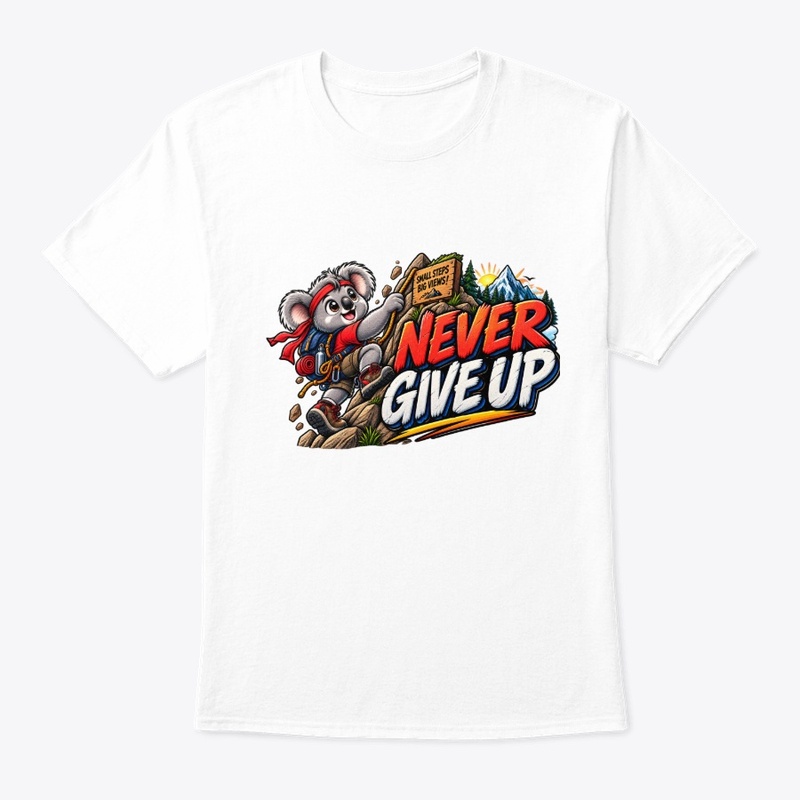 Never Give Up – Funny Koala Climber 