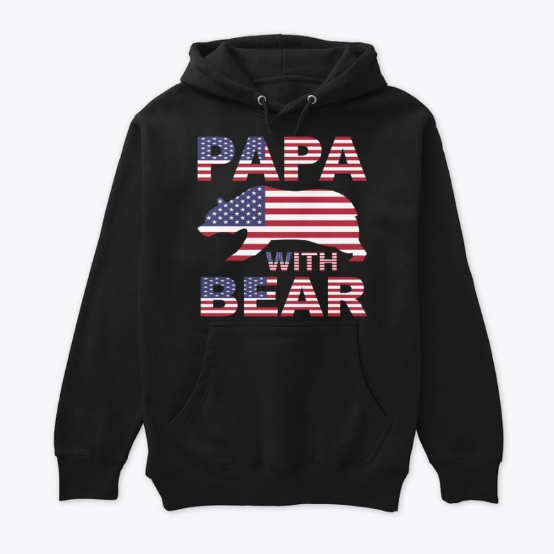 American Flag colors with words