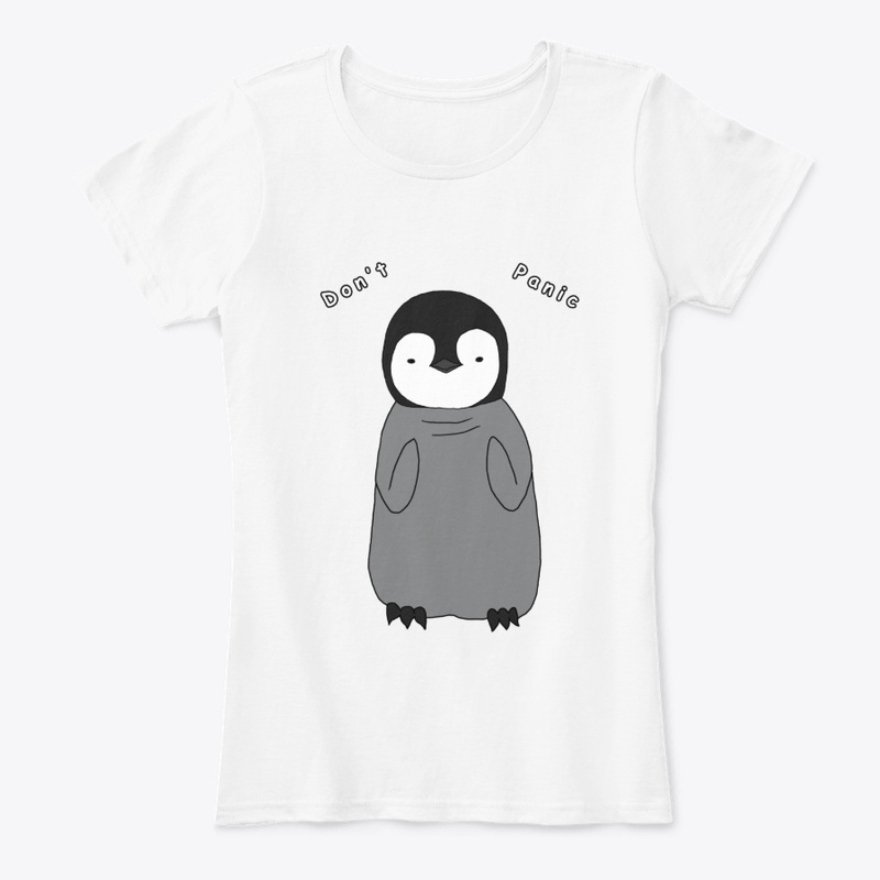 Don't Panic - Cute Baby Penguin Design