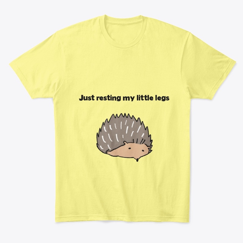 Hedgehog resting