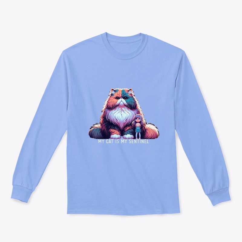 My Cat Is My Sentinel Multicolor