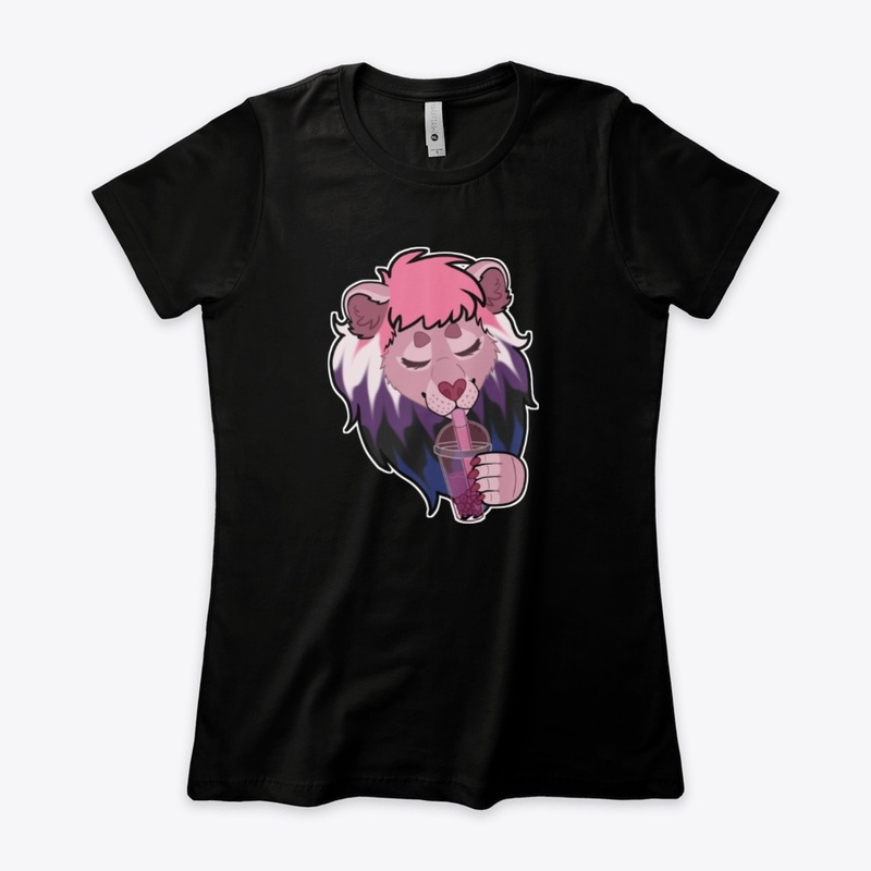 Bubble Tea Pride Lion (Genderfluid)