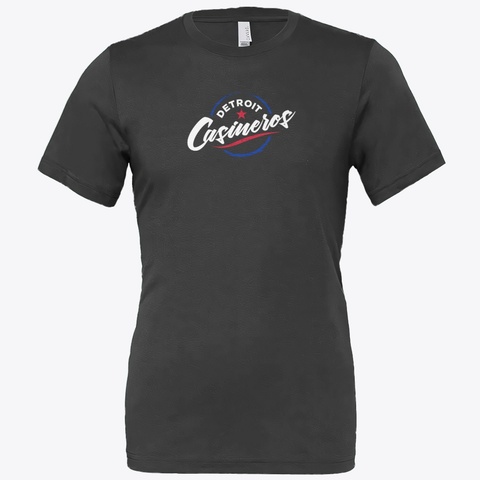 Detroit Casineros Black Camiseta Front