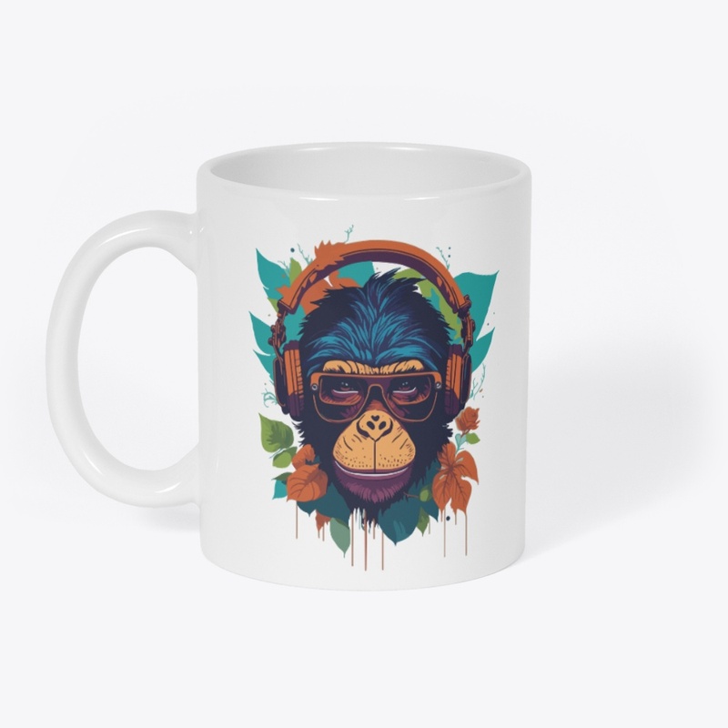 Tropical Vibes Monkey 
