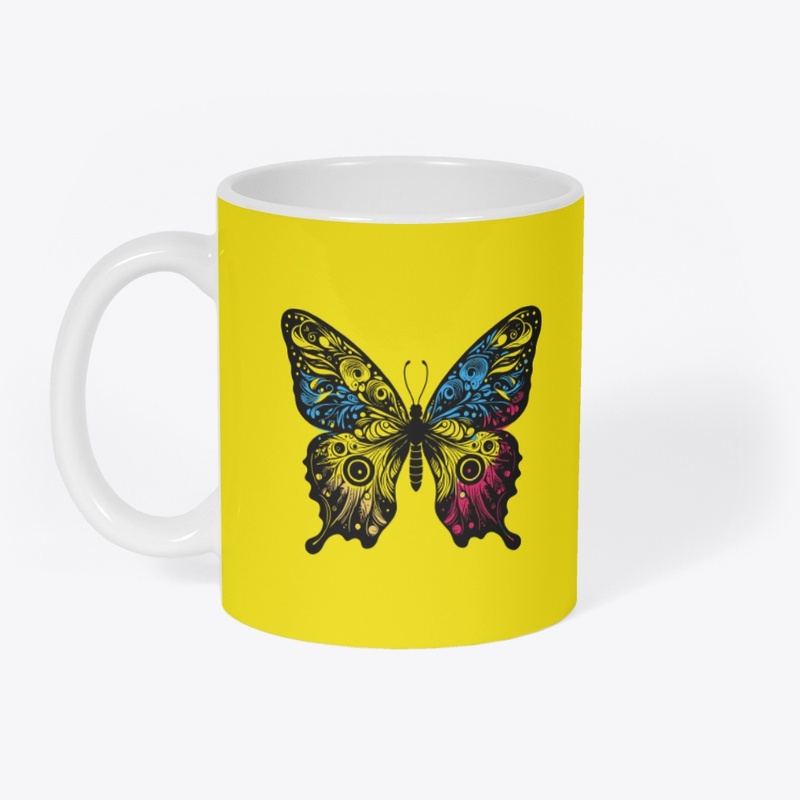 Butterfly design t-shirt