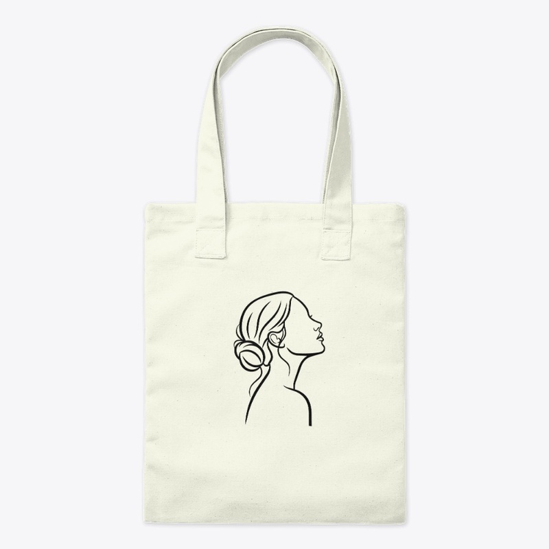 Modern Aesthetic Canvas Tote for Women