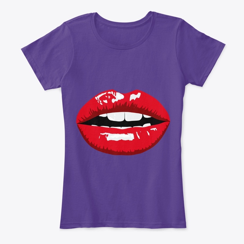 red lips