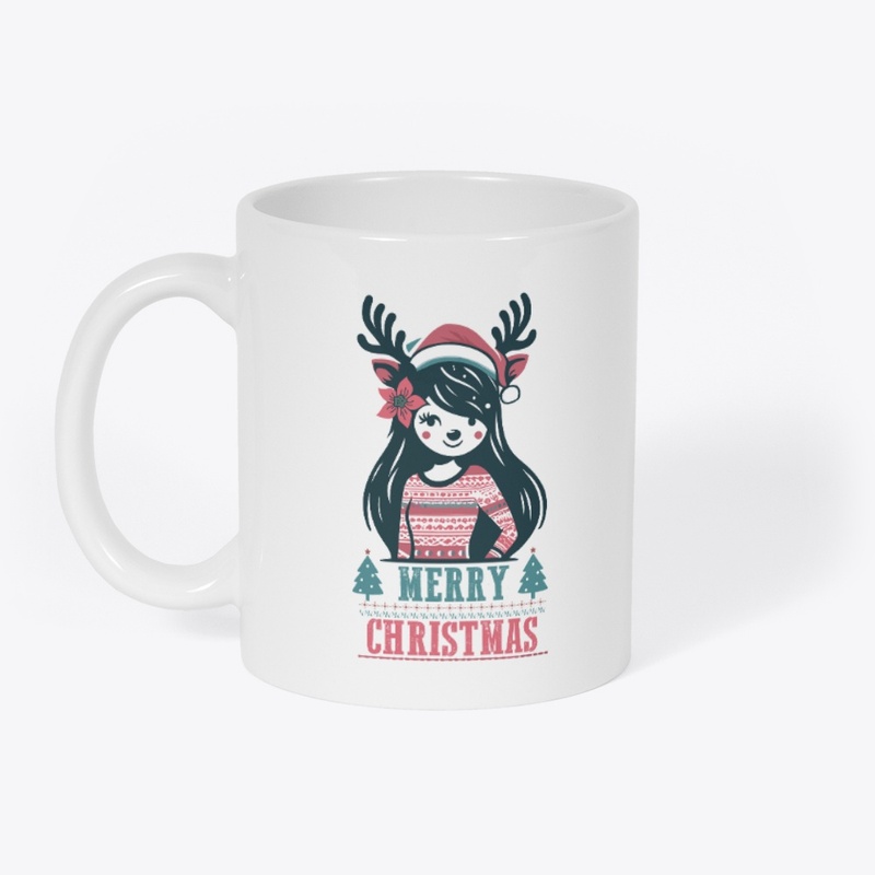 Reindeer Girl, Merry Christmas
