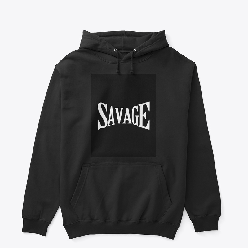 "Savage Black Tee - Unleash Boldness!"