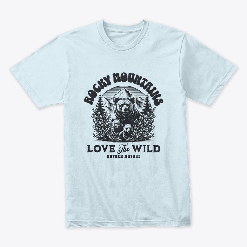 Rocky Mountains “Love the Wild” Tee
