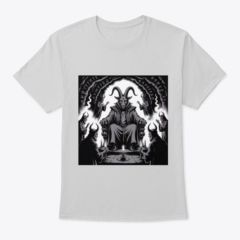 Dark Ritualwith Goat Demon and Cultists