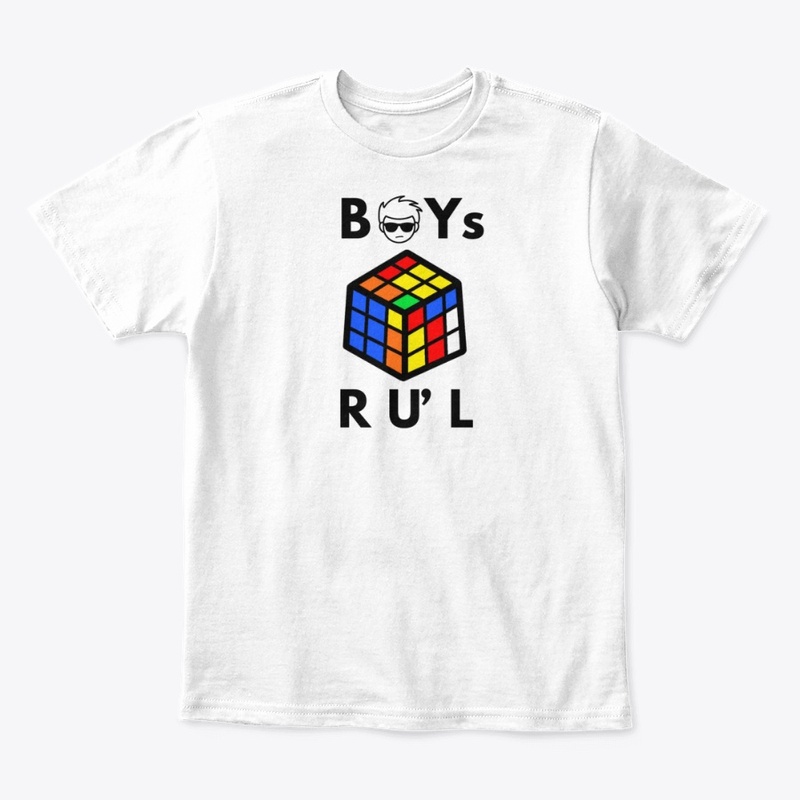 Boys R U' L Cubing T-Shirt