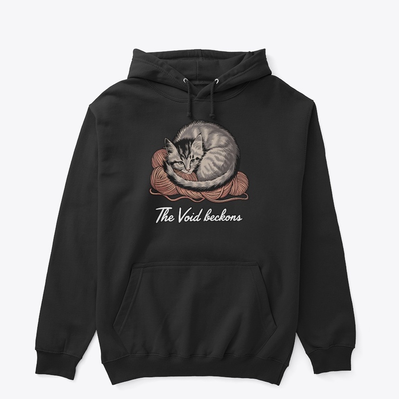  The Void Beckons Cute Cat Dark Humor