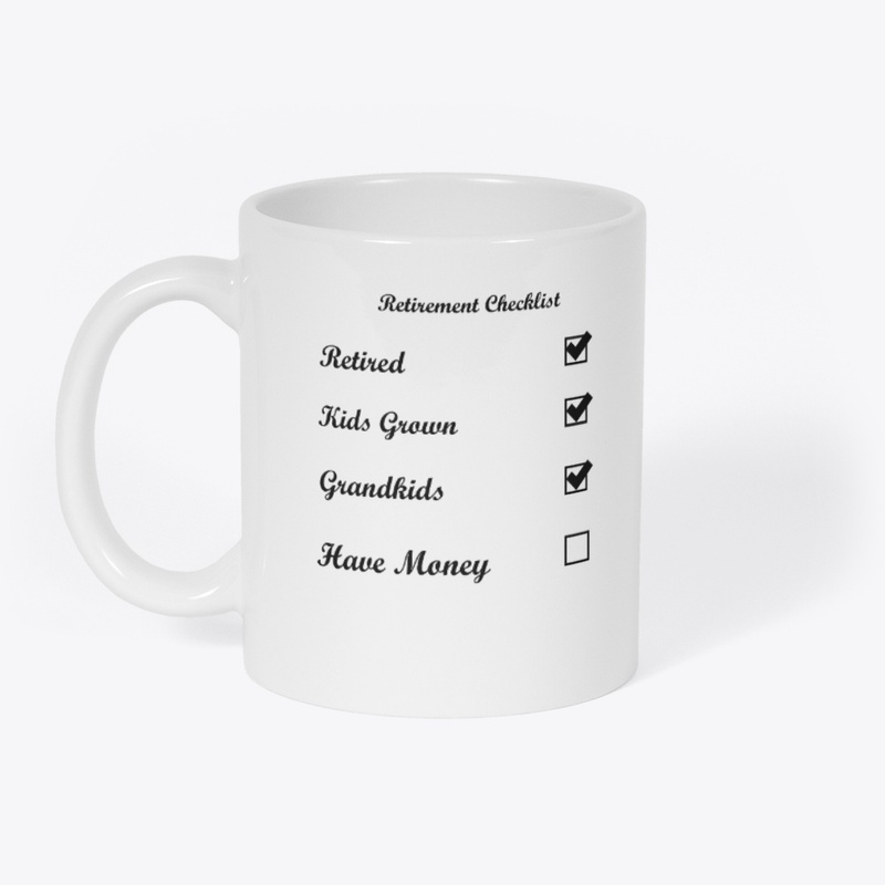 Retirement Checklist Mug