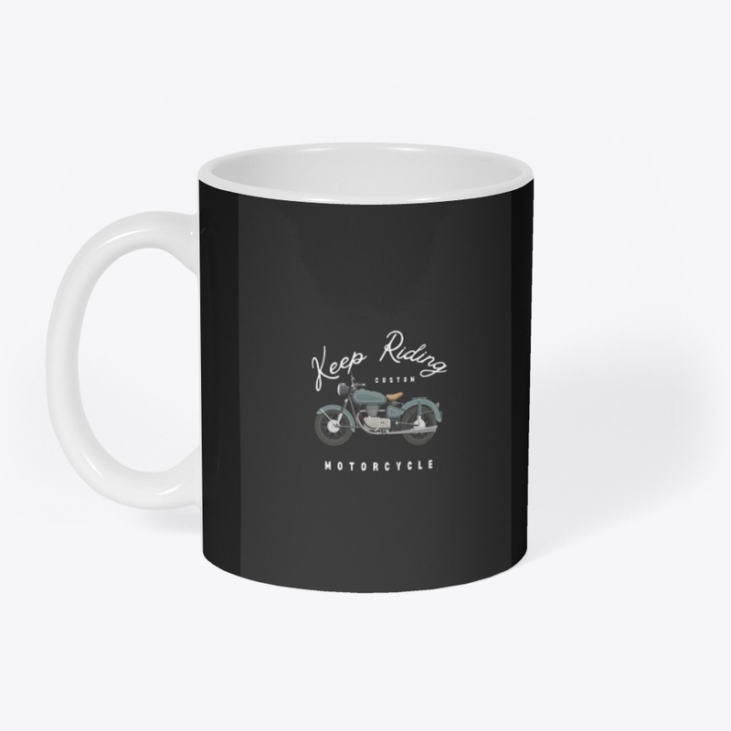 Rev Up Your Style with 'KEEP RIDING!' 