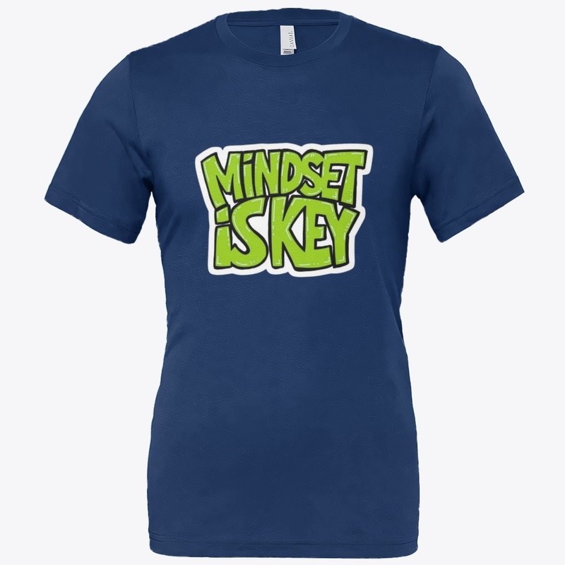 Mindset Is Key – Motivational Tee