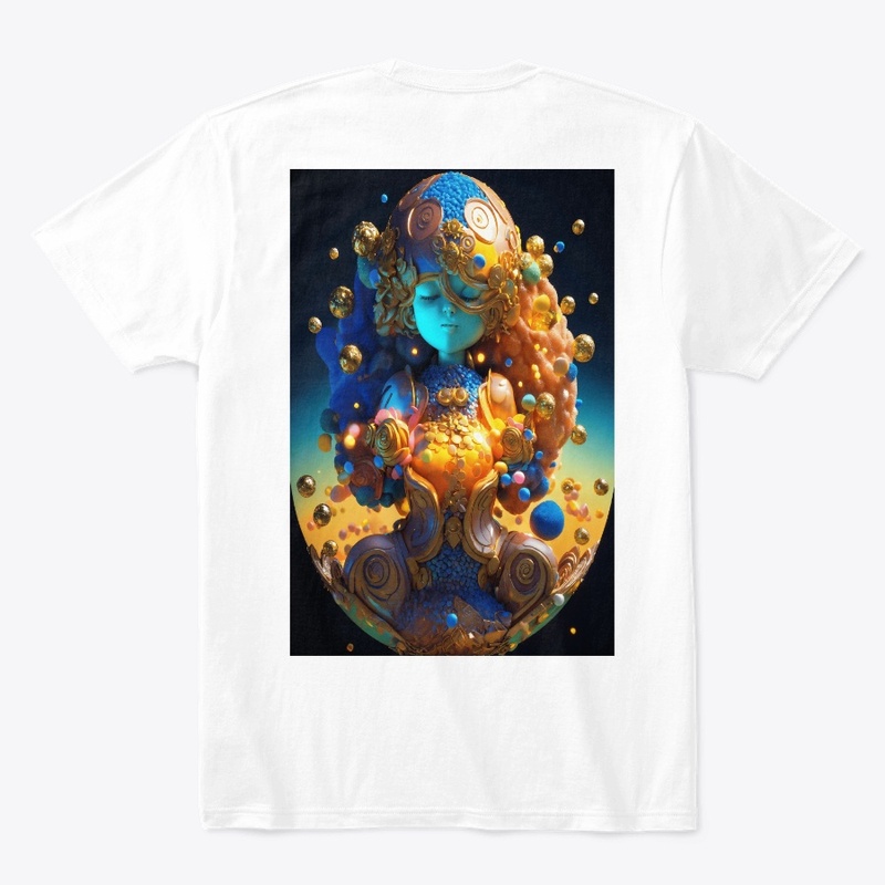 Abstract Multicolor Designed t-shirt 