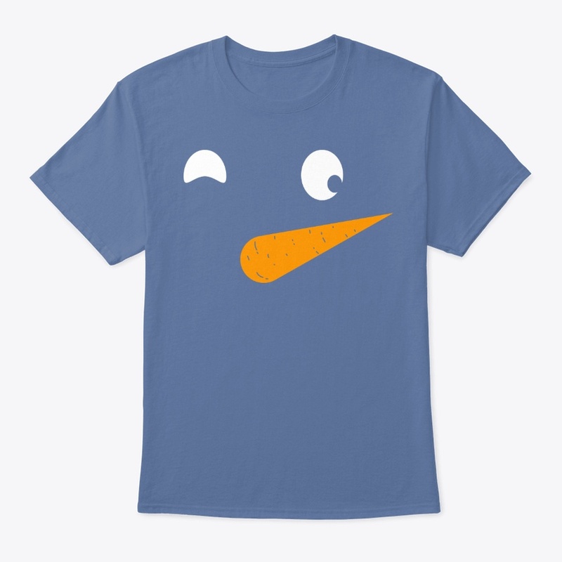 Snowman Funny Flat Art