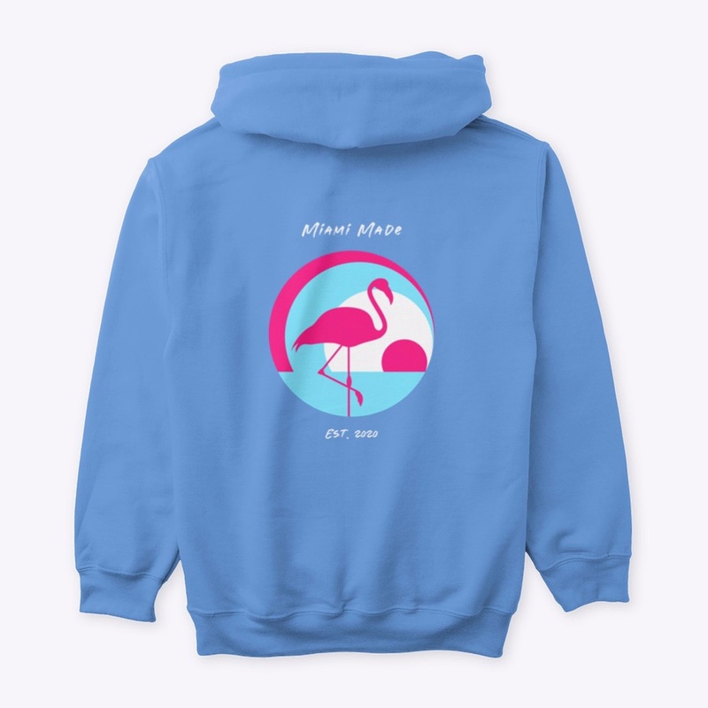 Miami Made Hoodie "Flamingo"