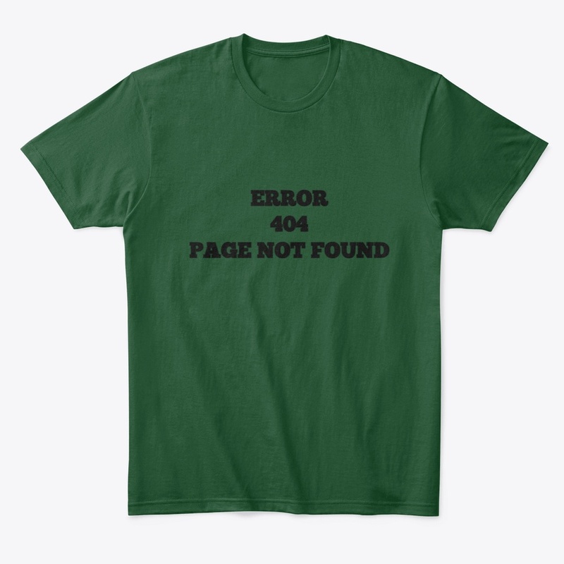 ERROR 404 PAGE NOT FOUND