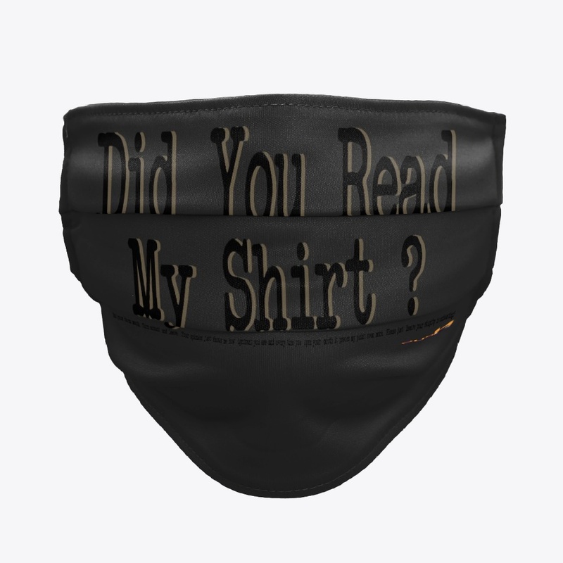 Read my shirt