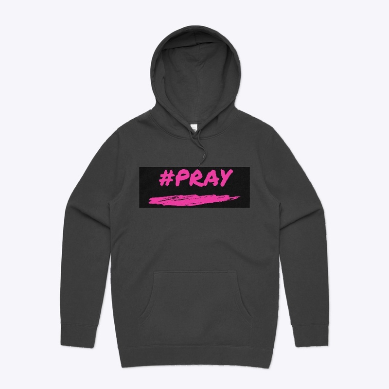 #Pray -Pink & Black 