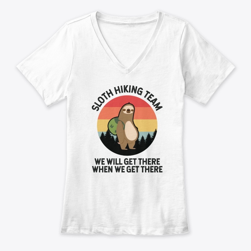 Sloth Hiking Team We'll Get There When