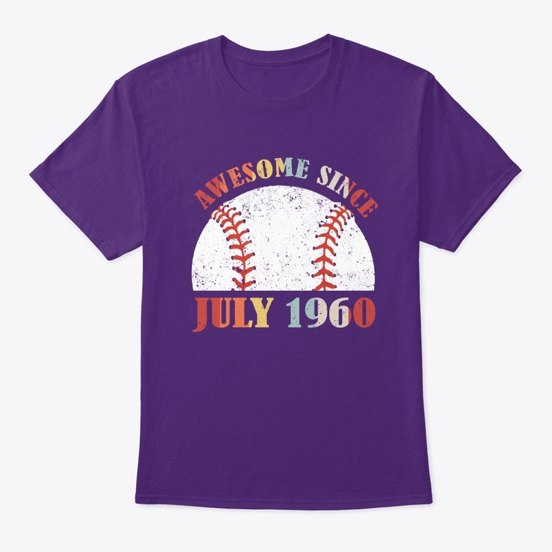 Awesome Since JULY 1960 T-shirt