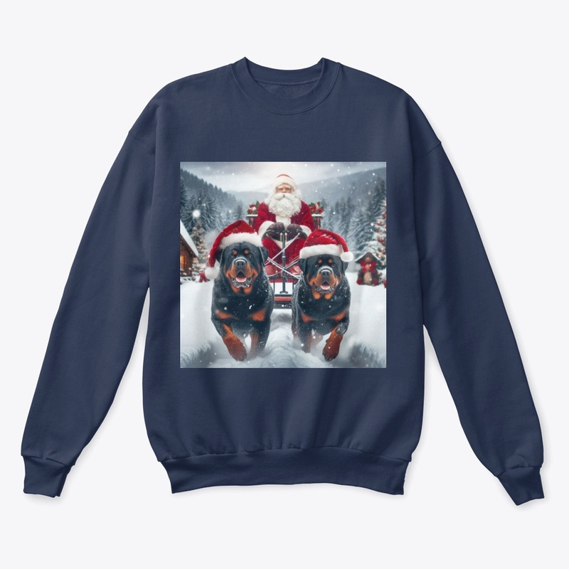 Rottweilers & Santa