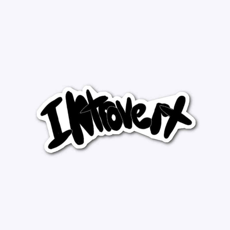 Introvert Sticker