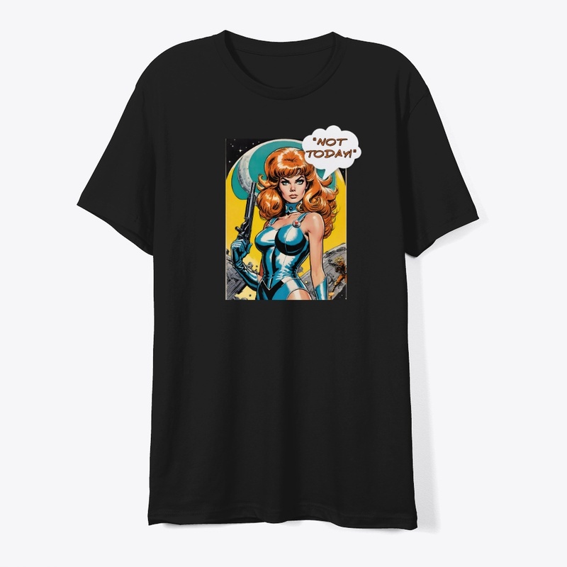 Classic Funny Sex Kitten Comic Book Art 