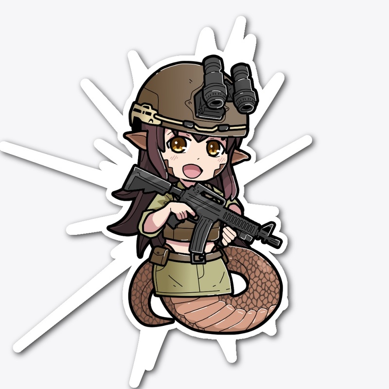 Ranger Lamia Chibi