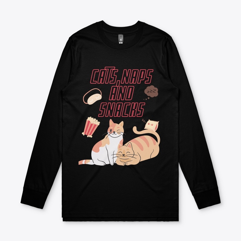 CATS NAPS AND SNACKS| CATS SHIRTS